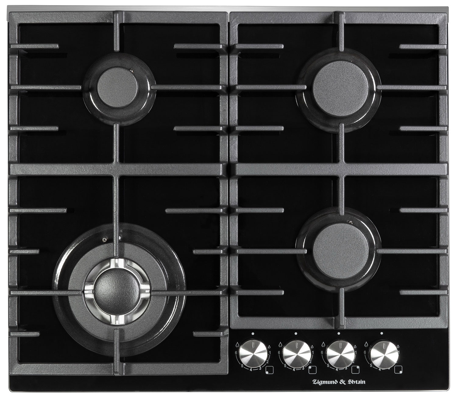 

Газовая варочная панель Zigmund & Shtain M 28.6 B, Черный