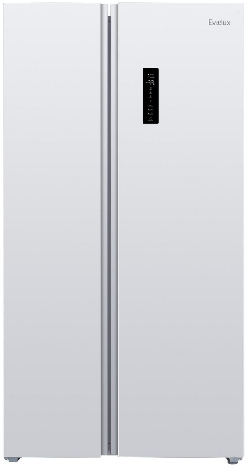 Изображение товара Холодильник Side-by-Side Evelux FSBS 5100 W с системой No Frost, электронным управлением