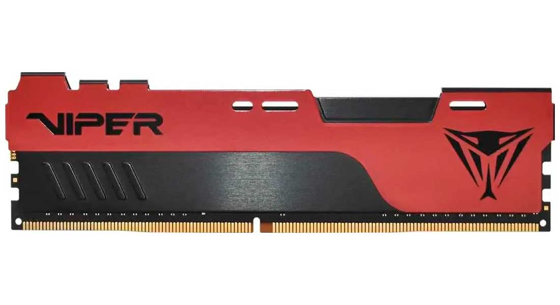 

Оперативная память Patriot Memory DDR4 32Gb 4000Mhz Viper Elite ll (PVE2432G400C0), Черный/красный