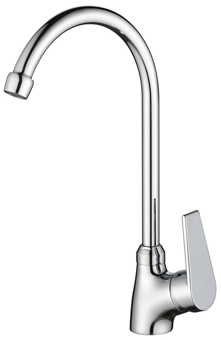 Изображение товара Кухонный смеситель Kaiser ECO с поворотным изливом хромированный 00044