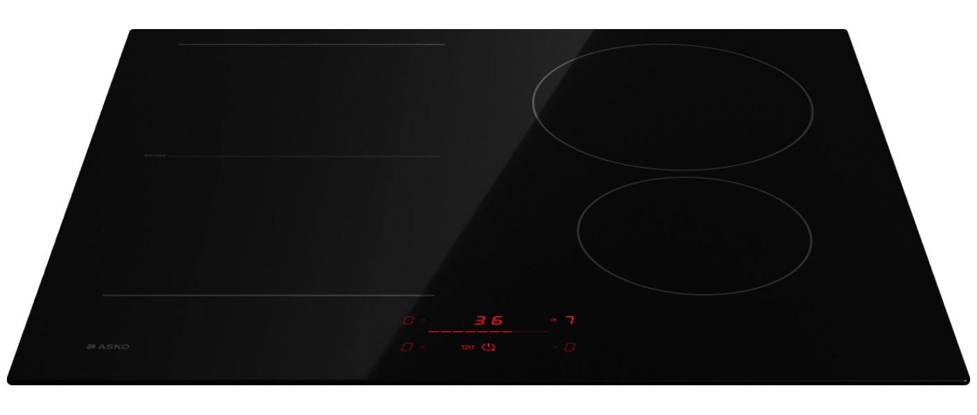 Изображение товара Индукционная варочная панель Asko HI2641FBG1 с сенсорным управлением и защитой