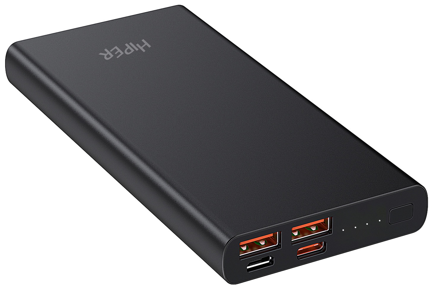 Изображение товара Внешний аккумулятор Hiper CORE XL Metal PowerBank 10000 мАч черный портативное устройство