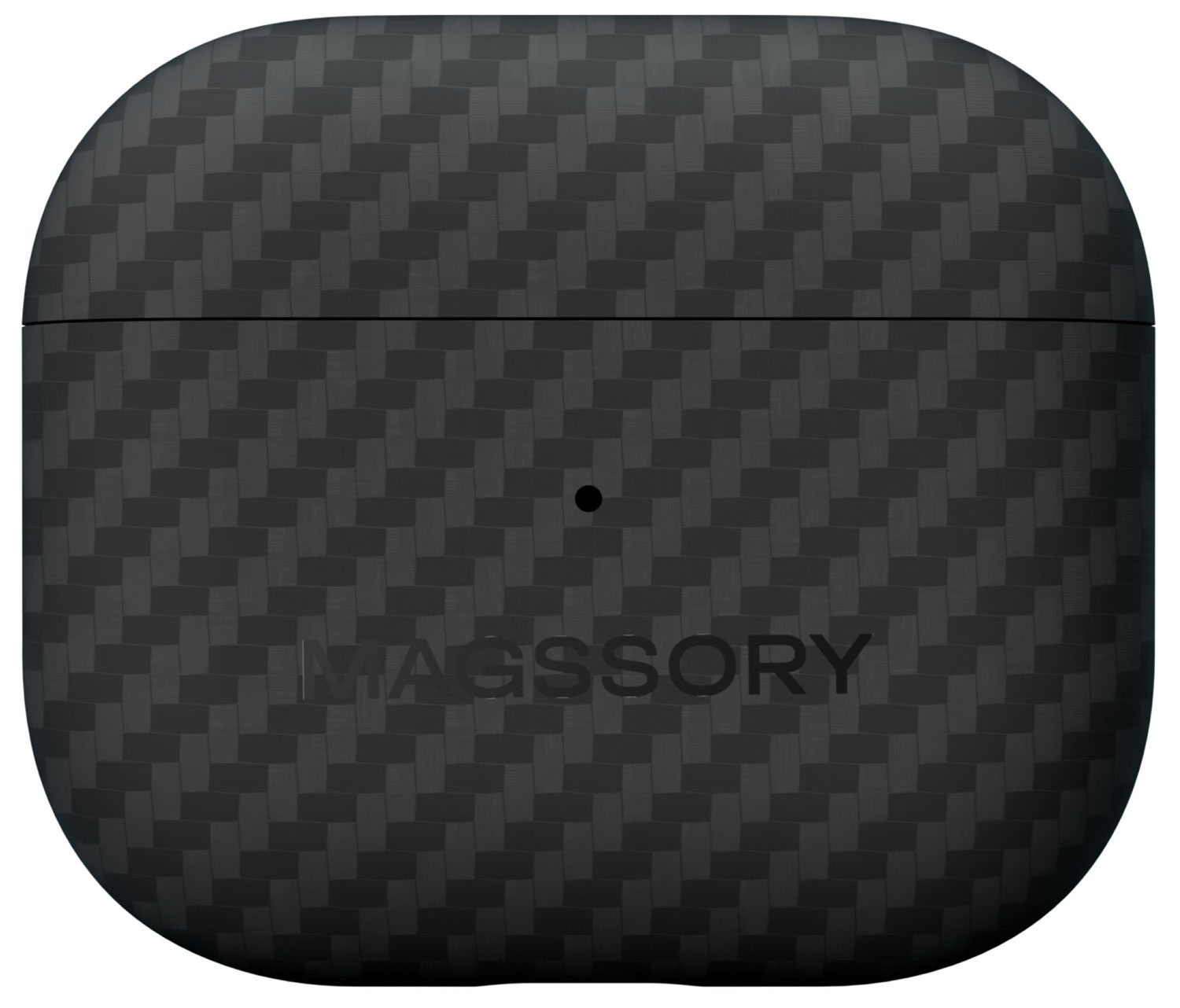 Изображение товара Наушники Magssory для AirPods 4 чехол кевлар черный CFB032