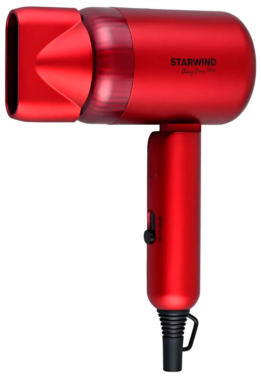 Изображение товара Фен Starwind SHD 6060 1600Вт красный для укладки и сушки волос