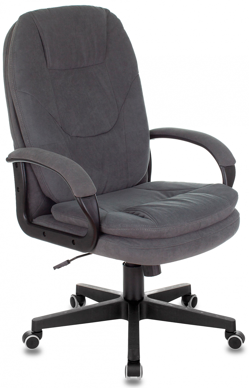 Изображение товара Кресло руководителя Бюрократ CH-868N Fabric серый с пластиковым основанием