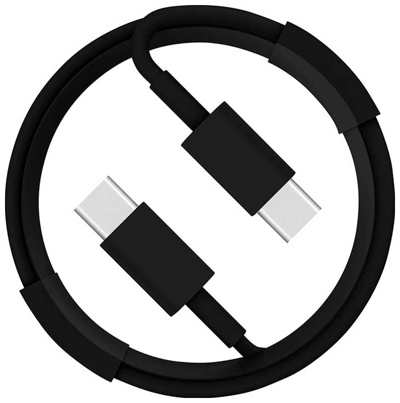 Изображение товара Кабель Energy ET-32 USB-С USB-C 1м 40Вт черный для смартфонов и планшетов