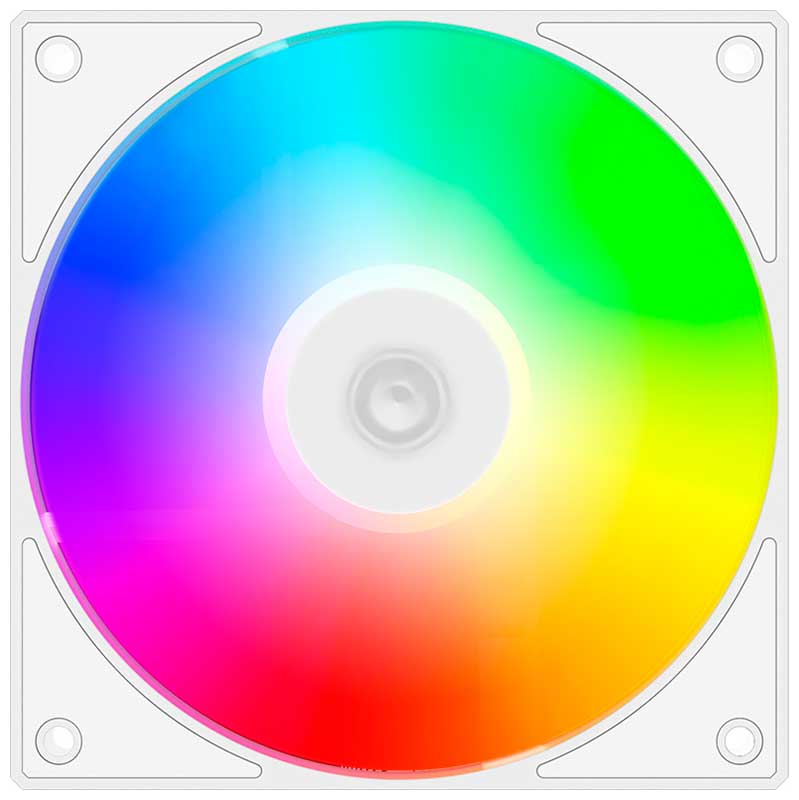 Изображение товара Вентилятор для корпуса ID-Cooling 140 mm PWM ARGB (AS-140-ARGB-W)