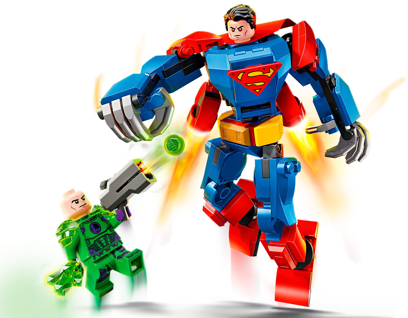 Изображение товара Конструктор Lego Super Heroes Робот Супермен против Лекса Лютора (76302)
