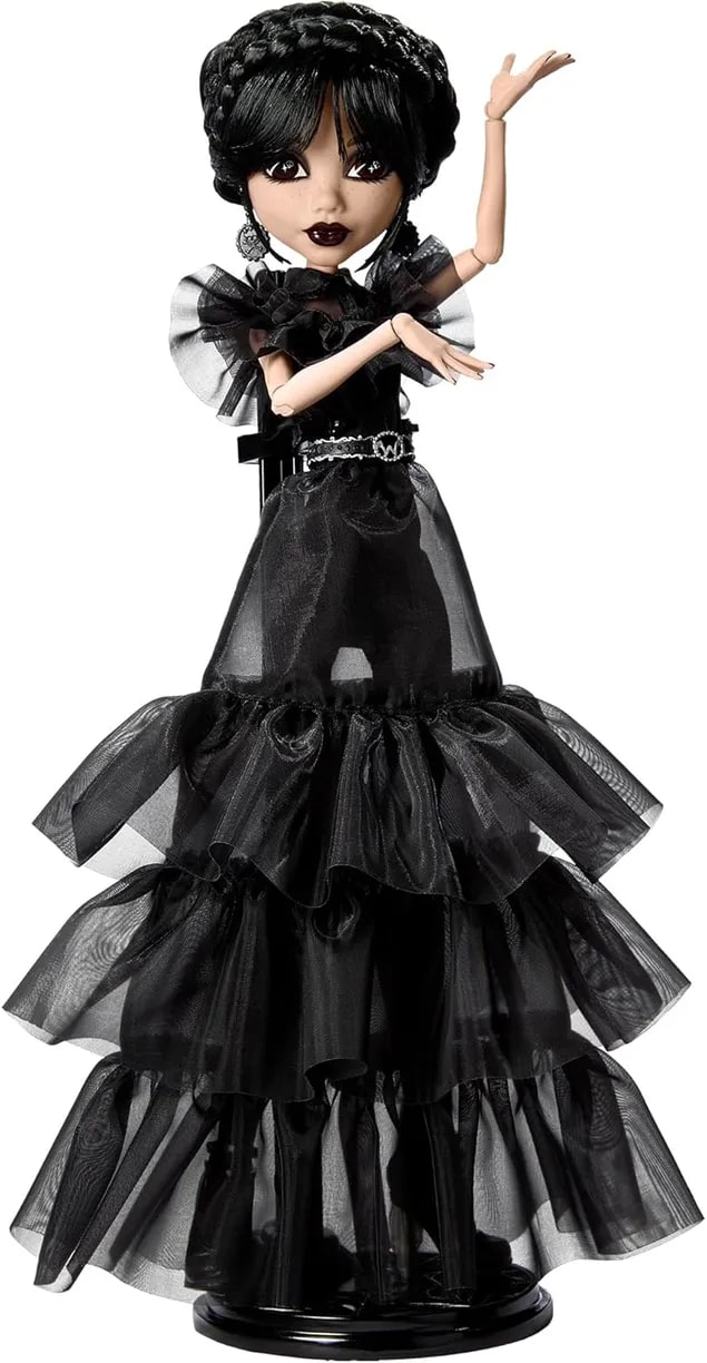 Кукла модельная Monster High Raven Dress Wednesday Уэнcдей Аддамс в платье (HXJ03)