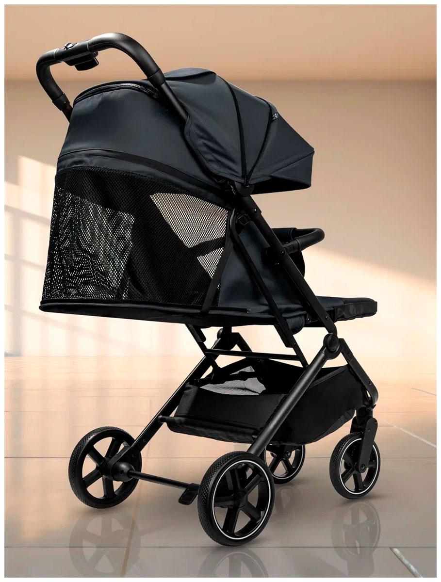 Изображение товара Коляска прогулочная Amarobaby Route, графит, AB23-10ROUTE/10