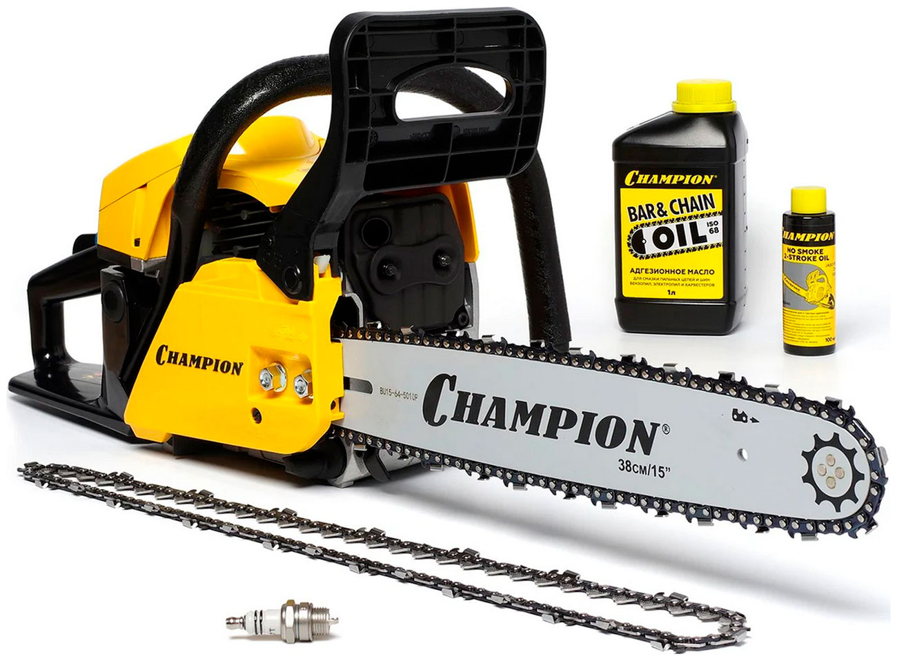 Изображение товара Бензиновая цепная пила Champion 246-15 (акция)