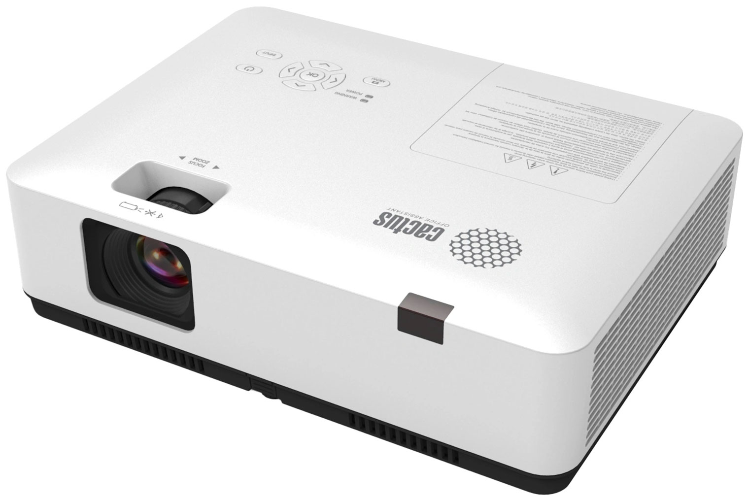 Изображение товара Проектор Cactus CS-S2.WT 3LCD Full HD мощностью 64000 лм с HDMI VGA и USB