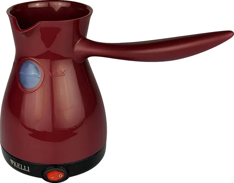 Изображение товара Электрическая турка Kelli KL-1445 Бургунди 0.6 л 850 Вт