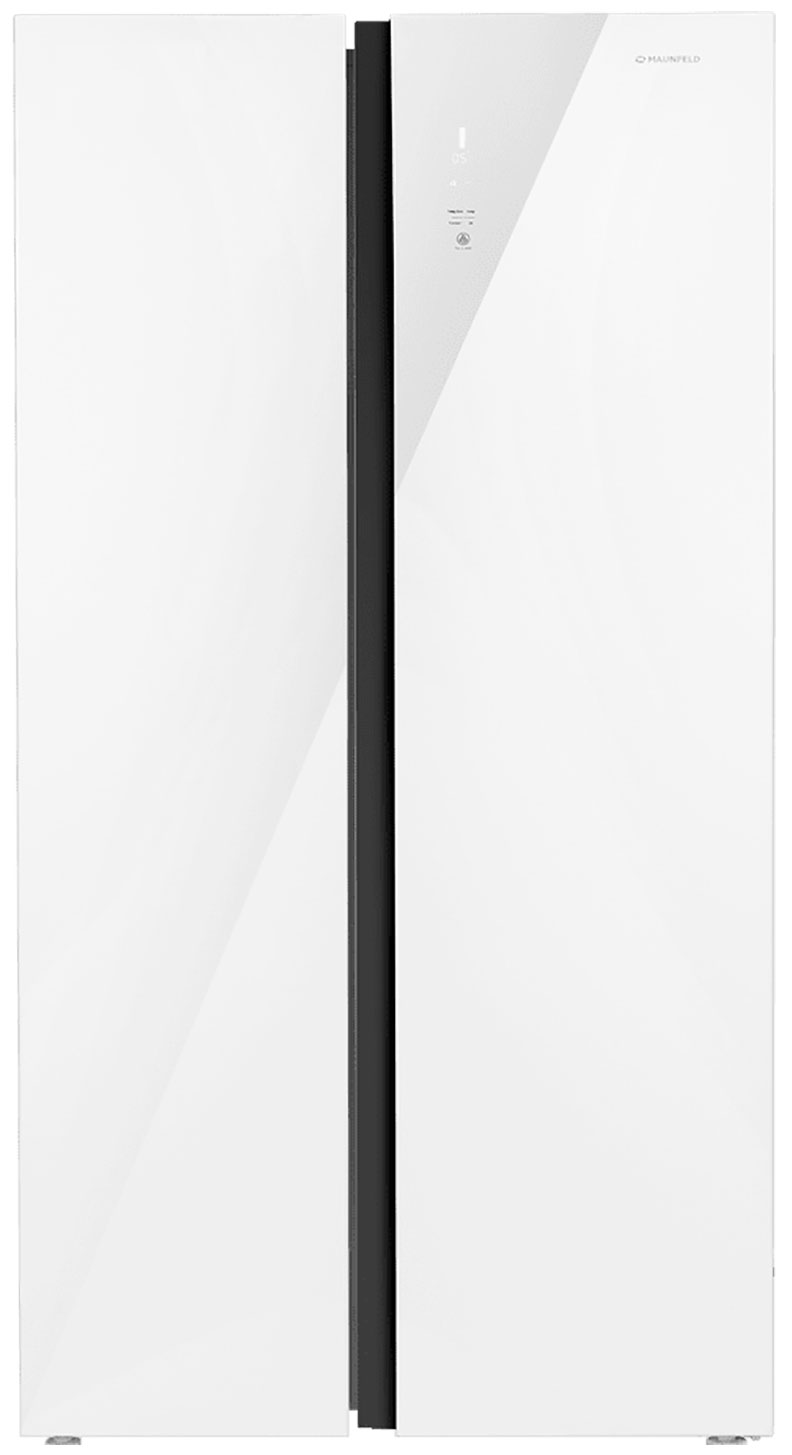 Изображение товара Холодильник Maunfeld Side-by-Side MFF177NFW Slim Inverter с функцией Smart