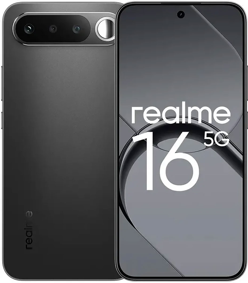 фото Смартфон realme 16 5g 8+256 ru black