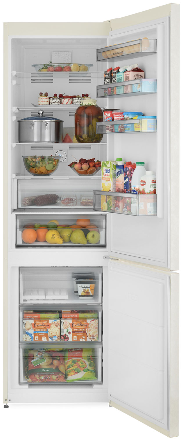 Двухкамерный холодильник Schaub Lorenz SLUS 379 X4E ручка двери для холодильника indesit верхняя 857152