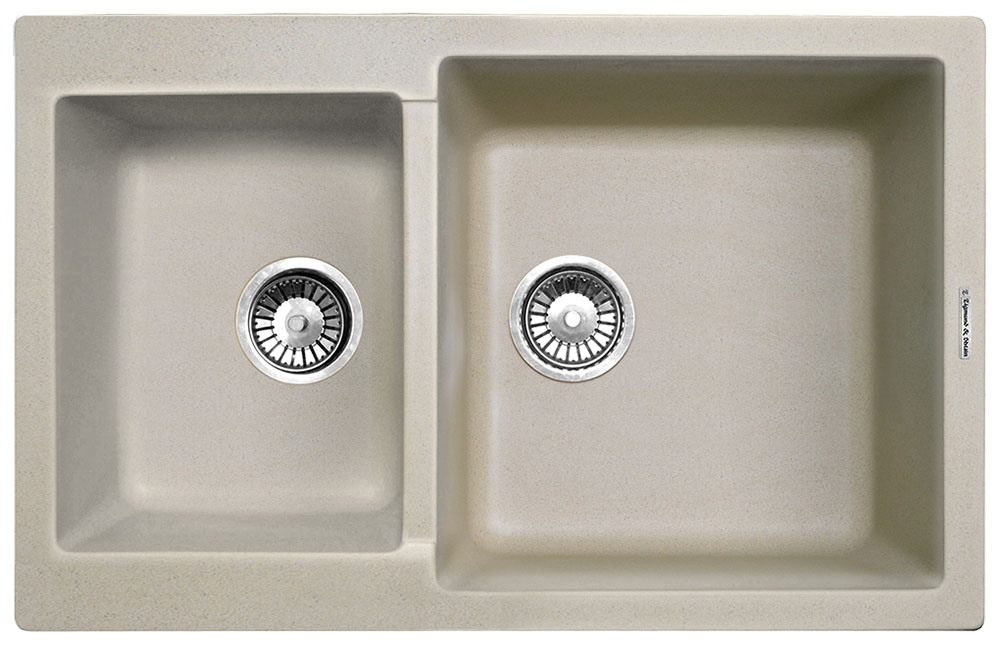 Изображение товара Кухонная мойка Zigmund & Shtain Rechteck 400.275 из искусственного гранита песочный цвет