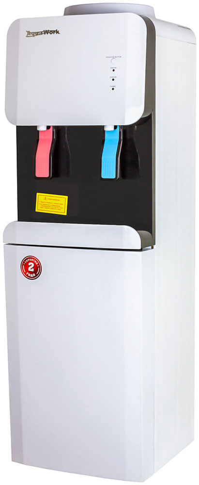 Изображение товара Кулер напольный Aqua Work AW 105 LR/SF F (бело-черный) пурифайер, компр.охл., турбо нагрев, с крышкой SF-1