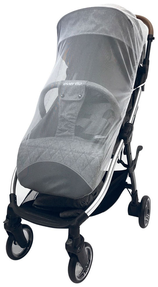 Изображение товара Москитная сетка универсальная Everflo для прогулочной коляски (белая)