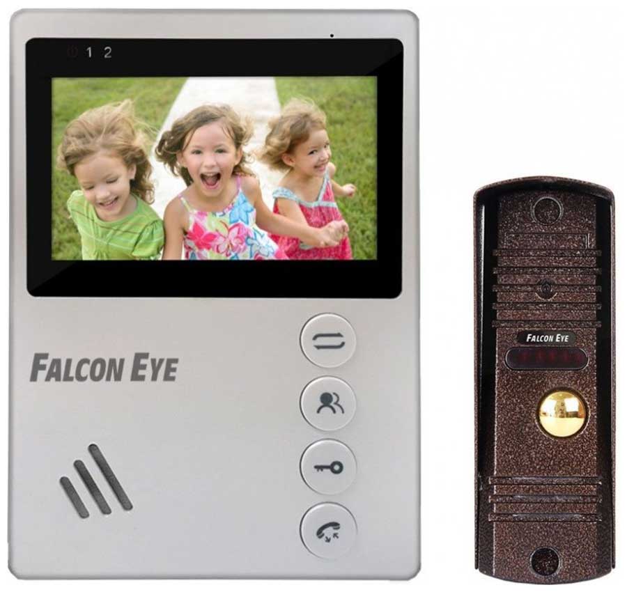 Изображение товара Видеодомофон Falcon Eye KIT- Vista 4,3" с двумя панелями и управлением замком