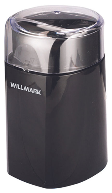 цена Кофемолка WILLMARK WCG-215 черная