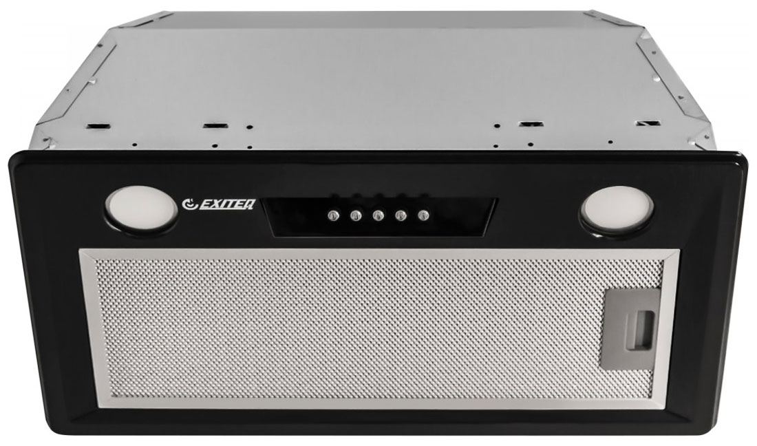 Изображение товара Вытяжка кухонная Exiteq EX 1266 черная мощная и тихая встроенная