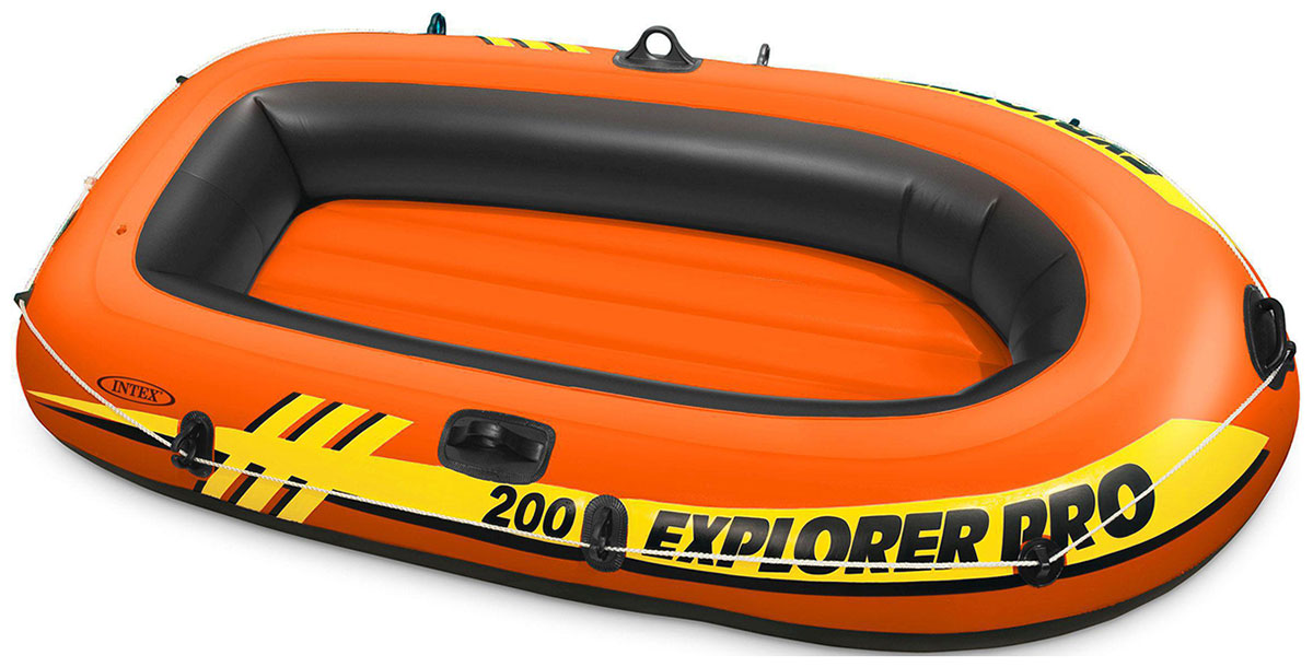 Изображение товара Надувная лодка Intex 58356 "Explorer Pro 200" 196х102х33см Изображение товара Надувная лодка Intex 58356 "Explorer Pro 200" 196х102х33см