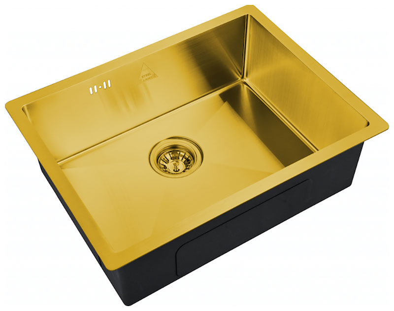 Изображение товара Кухонная мойка Zorg SH 5844 BRONZE из нержавеющей стали, бронзовая, 530х390 мм