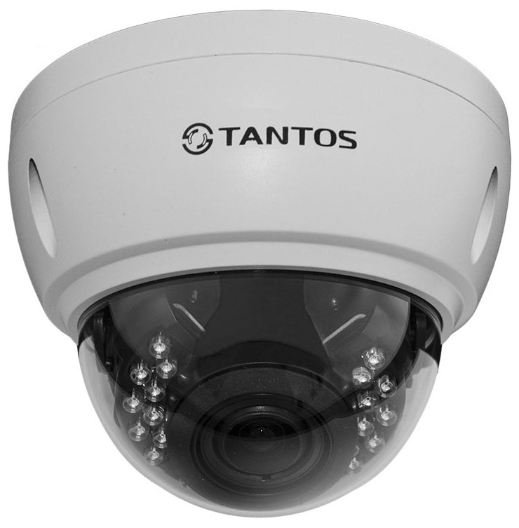 Купольная видеокамера для помещений Tantos TSc-Di1080pUVCv комплект видеонаблюдения на 1 уличную ahd видеокамеру 2 1 мегапикселя 1920х1080 ssdcam avk 03