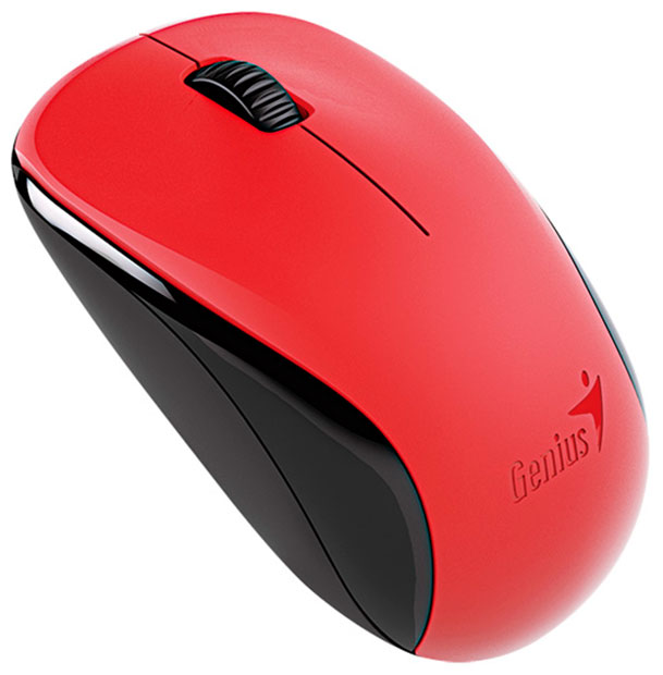 Мышь беспроводная Genius NX-7000, красный