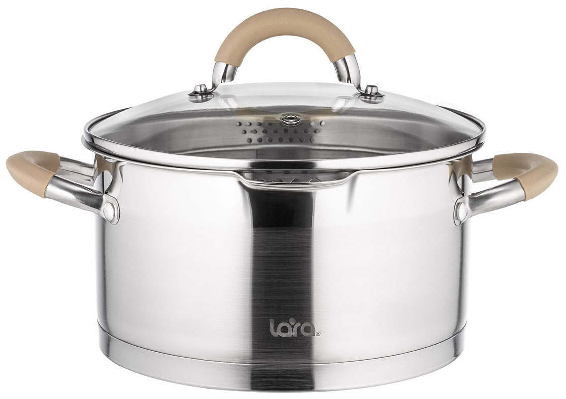Изображение товара Кастрюля Lara Берлин 7,0л, LR02-345