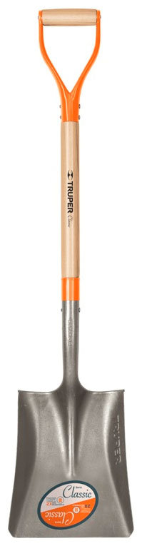 Изображение товара Лопата совковая Truper деревянная D-образная ручка PCY 17155