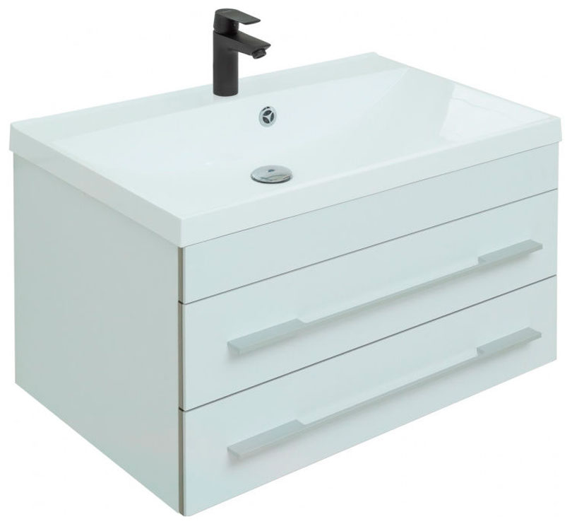 Изображение товара Тумба под раковину Aquanet Верона 75 New матовый белый