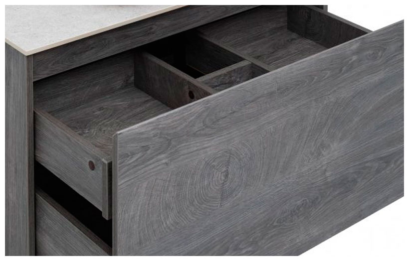 Изображение товара Тумба под раковину Aquanet Nova Lite 90 дуб рошелье в стильном современном дизайне