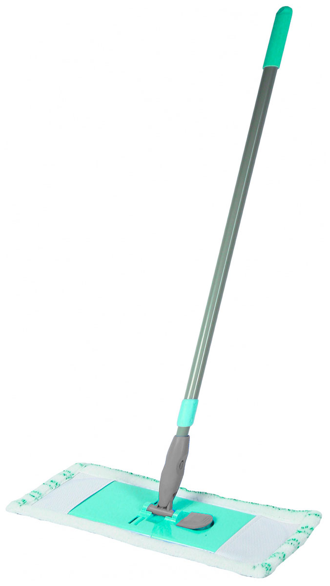 Швабра Hausmann ADF1513-2 универсальная для пола (микрофибра/нейлон) с телескопической ручкой швабра hausmann adf1513 1 для уборки деликатных поверхностей микрофибра с телескопической ручкой