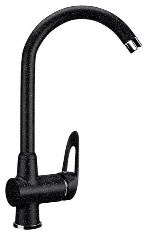Изображение товара Кухонный смеситель Ulgran U-006/черный (U-006-308)