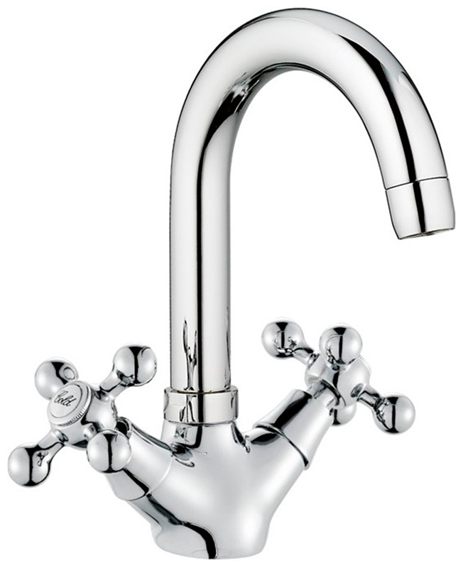 Изображение товара Смеситель для раковины Haiba HB1219 хром ретро классика