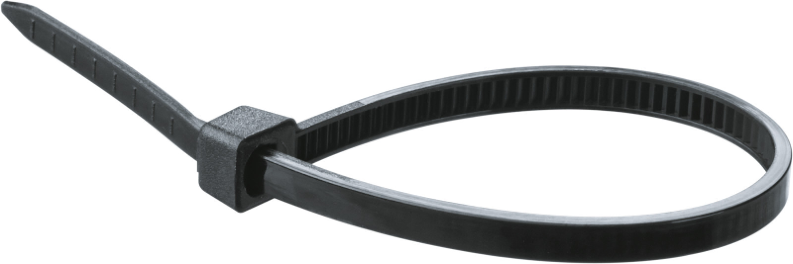 Изображение товара Кабели, провода и аксессуары Navigator Хомут кабельный 71 332 NCT-025-100-100/BL 2.5х100 нейл. черн. (уп.100шт) Navigator