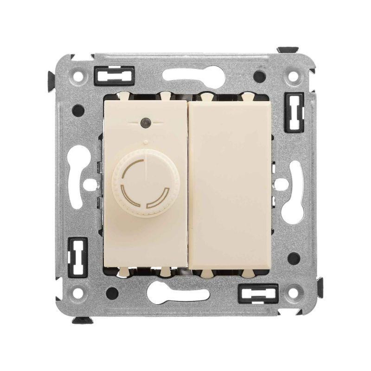 Изображение товара Диммер поворотный DKC Avanti Ванильная дымка для плавного регулировки освещения