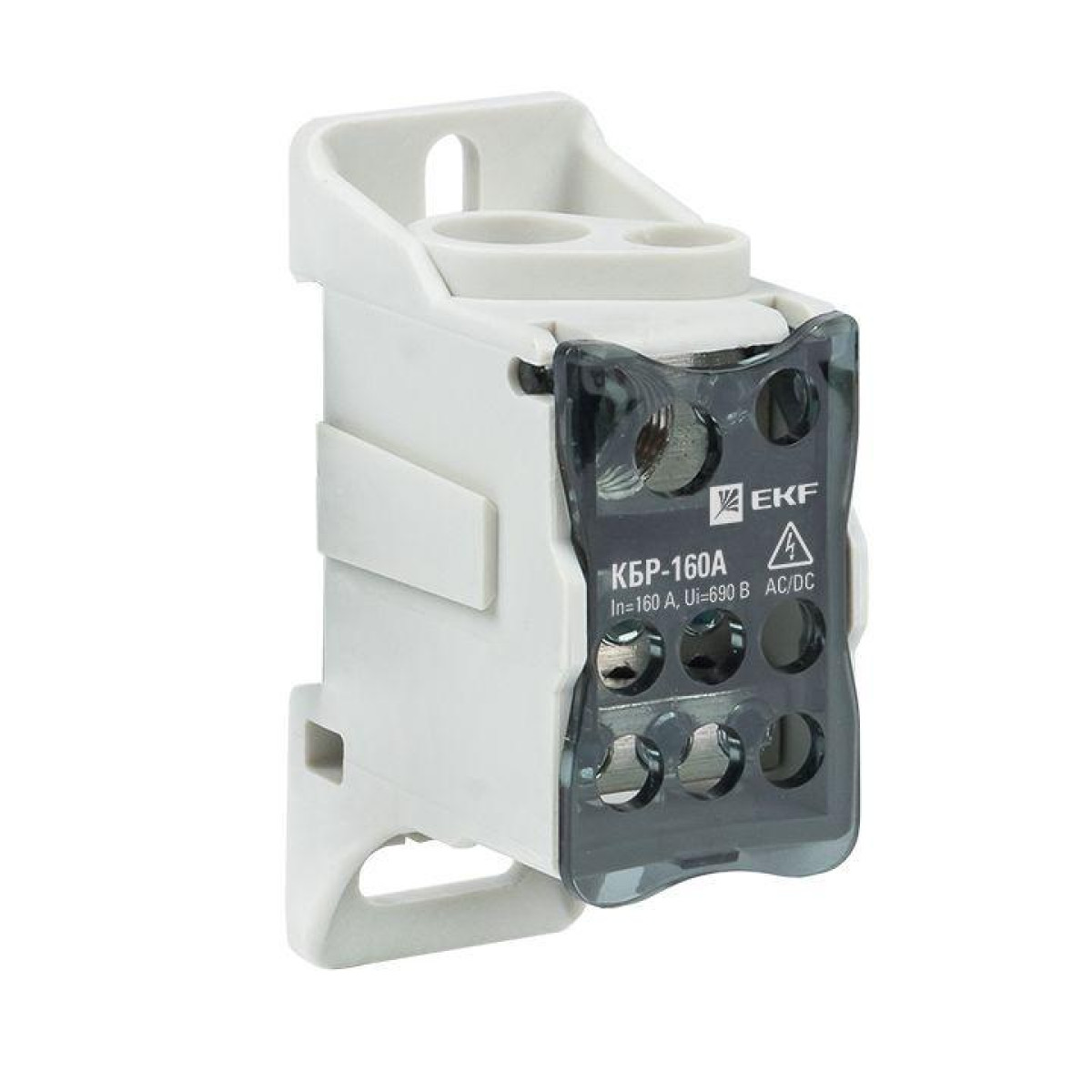 Изображение товара Высоковольтный распределительный блок EKF КБР-160А для щитков и панелей