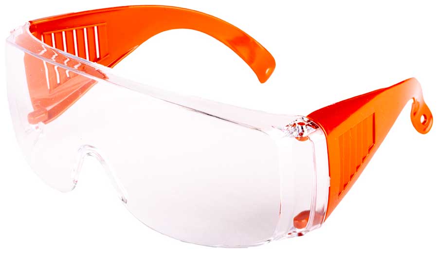 Изображение товара Очки защитные Amigo с оранжевыми дужками (74308)