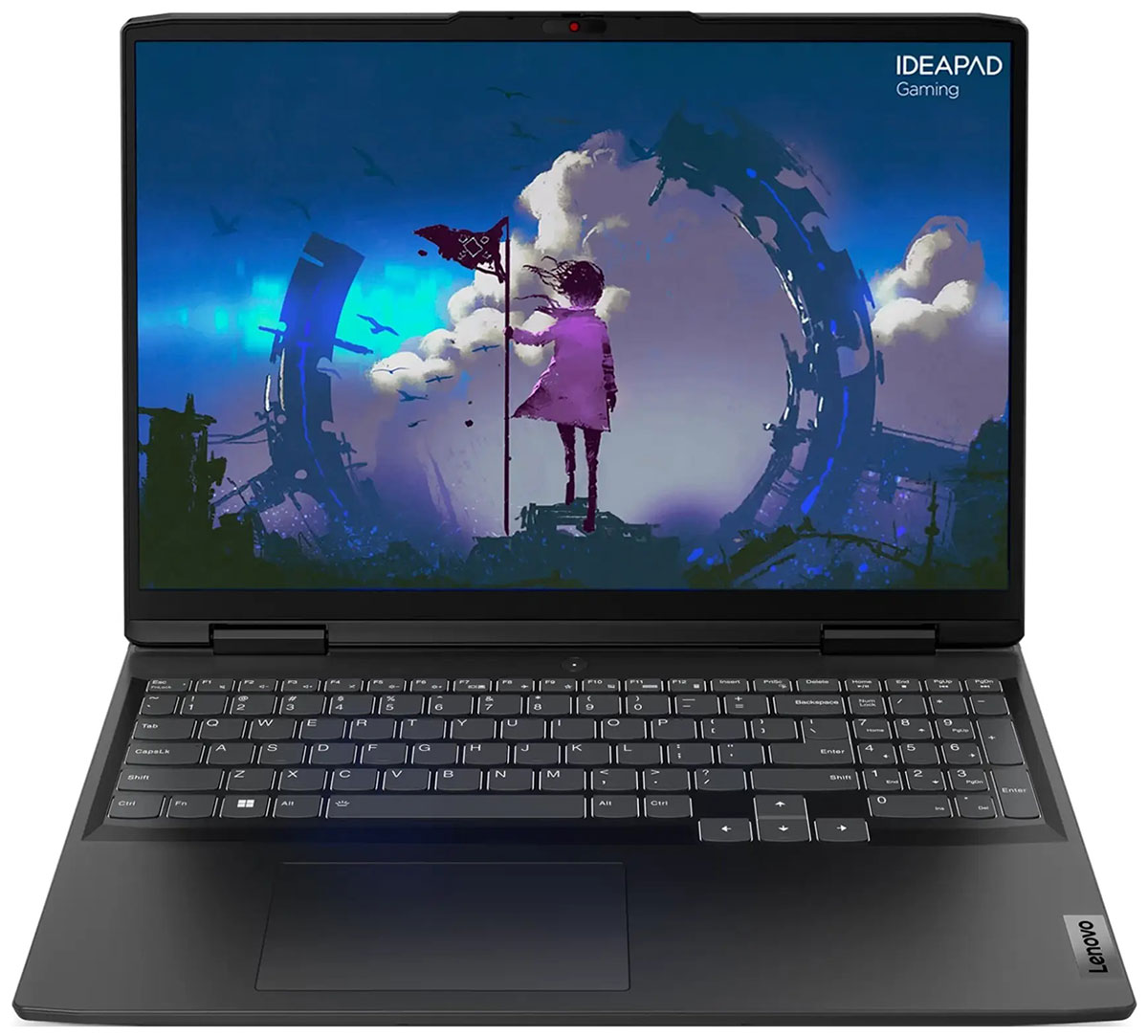 Ноутбук Lenovo 16 IPS FHD, IdeaPad Gaming 3, 16IAH7 (82SA00FARK) grey ноутбук lenovo ideapad gaming 3 16iah7 82sa008lru 16