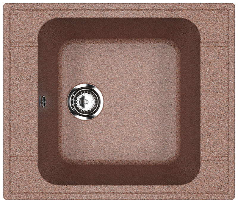 

Кухонная мойка Ulgran U-604/терракот (U-604-307), Терракотовый