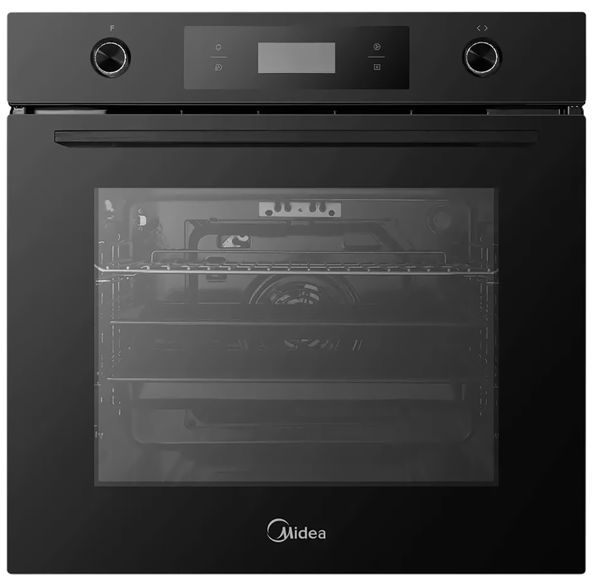 Изображение товара Электрический духовой шкаф Midea MO 78100 C GB с конвекцией и грилем, 70 л