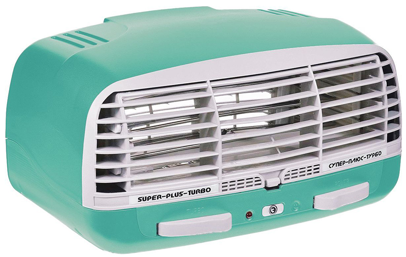 Изображение товара Электронный воздухоочиститель Супер-плюс Турбо зеленый для помещений до 100 м3