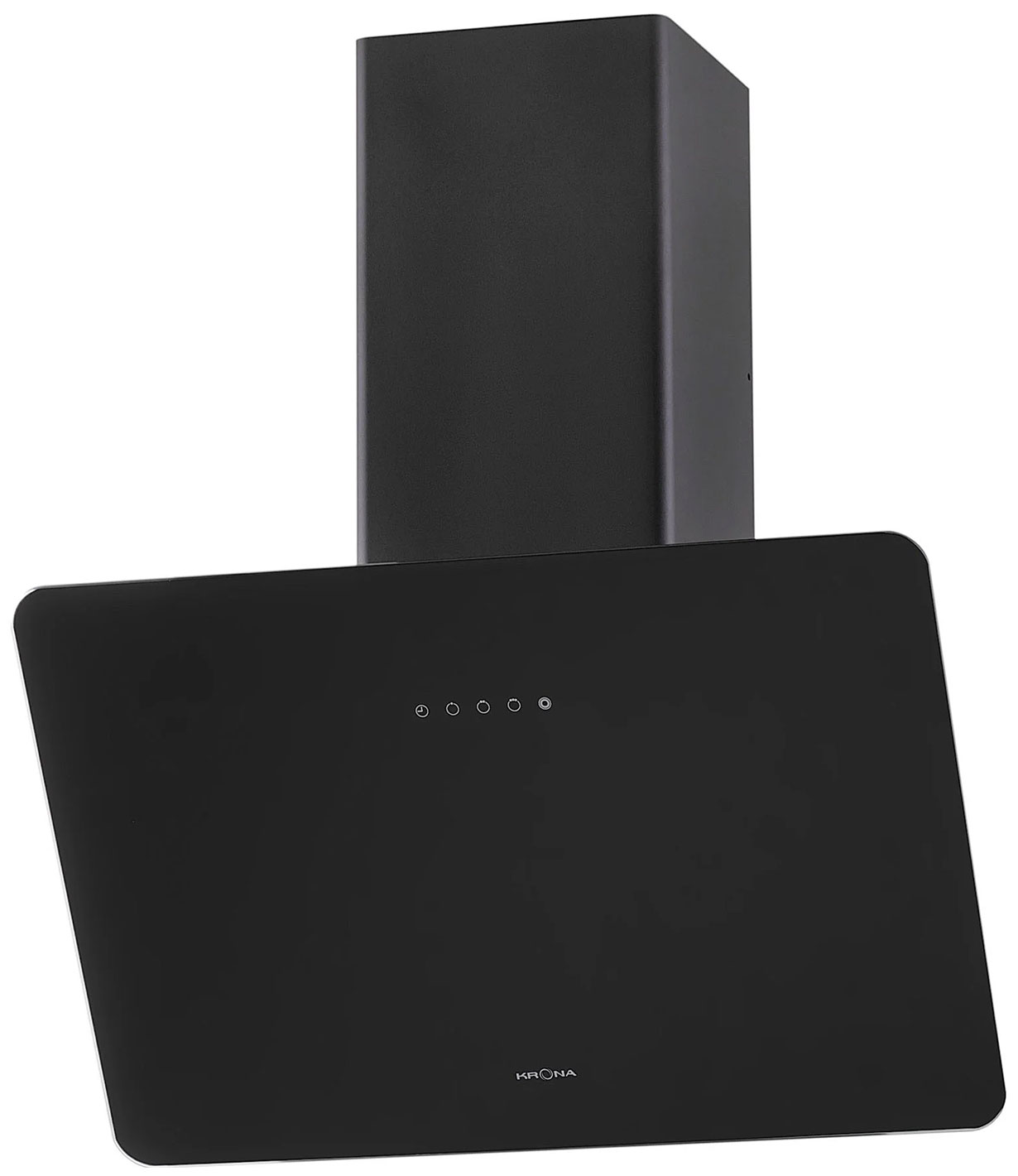 Изображение товара Кухонная вытяжка Krona LIORA 600 black S наклонная с сенсорным управлением