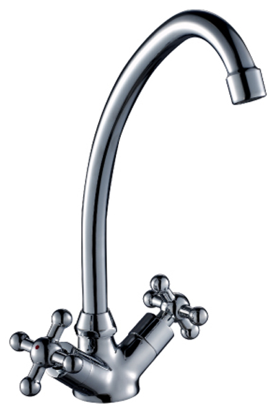 Изображение товара Смеситель для ванной комнаты Rossinka G02-62 хром с выдвижной аэратором и гарантией 7 лет