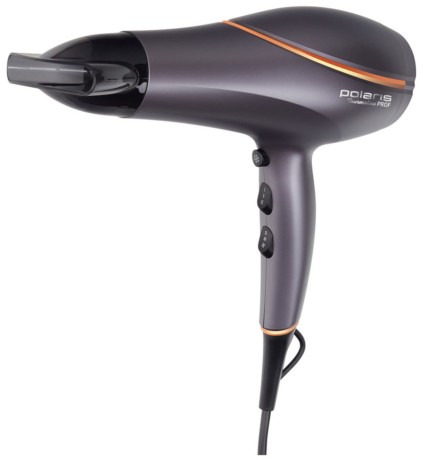 

Фен Polaris PHD 2290Ti Tourmaline PROF, графит/розовое золото