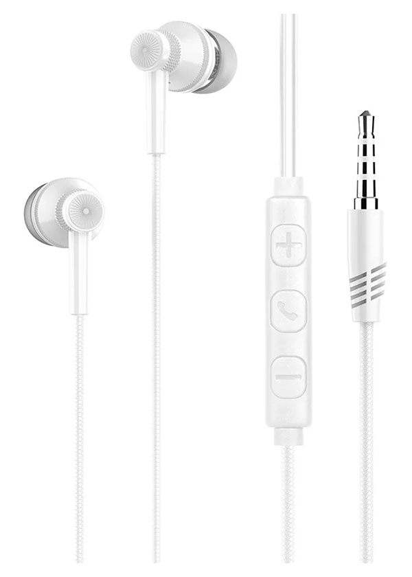 Изображение товара Наушники проводные Pero EP05, белые