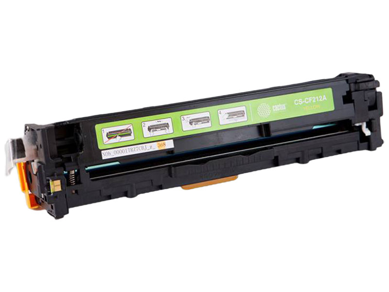 

Картридж лазерный Cactus CS-CF212A для HP LaserJet Pro 200 M276n/M276nw, желтый, ресурс 1800 страниц